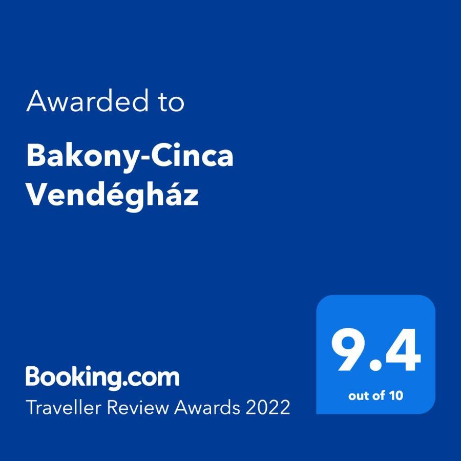 Готель Bakony-Cinca Vendeghaz Szentgal Екстер'єр фото